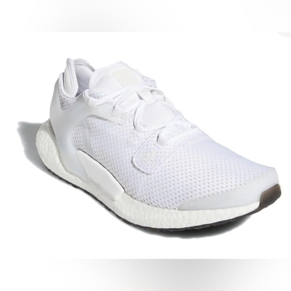 ADIDAS ALPHATORSION BOOST White Athletic Sneakers MENS SIZE 8 - Picture 1 of 12
